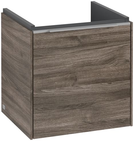 VILLEROY & BOCH VERITY EXCLUSIVE skříňka pod umývátko 42,3x37,8x42,9 cm, 1 dvířka, panty vlevo, Oak Stone A87900RK Obrázek - Hlavní obrázek