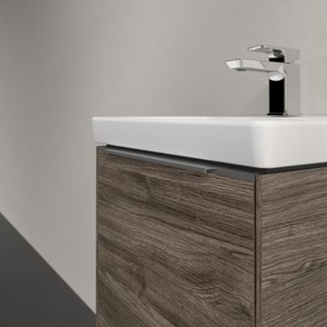 VILLEROY & BOCH VERITY EXCLUSIVE skříňka pod umývátko 42,3x37,8x42,9 cm, 1 dvířka, panty vlevo, Oak Stone A87900RK Obrázek - fotka