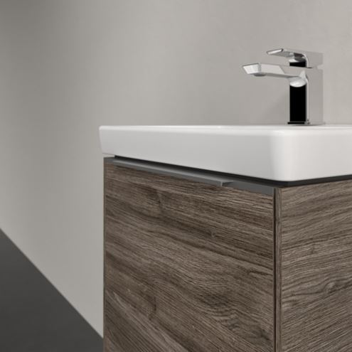 VILLEROY & BOCH VERITY EXCLUSIVE skříňka pod umývátko 42,3x37,8x42,9 cm, 1 dvířka, panty vlevo, Oak Stone A87900RK Obrázek - fotka