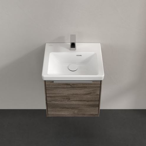VILLEROY & BOCH VERITY EXCLUSIVE skříňka pod umývátko 42,3x37,8x42,9 cm, 1 dvířka, panty vpravo, Oak Stone A87800RK Obrázek - fotka