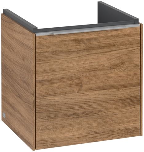 VILLEROY & BOCH VERITY EXCLUSIVE skříňka pod umývátko 42,3x37,8x42,9 cm, 1 dvířka, panty vpravo, Oak Kansas A87800RH Obrázek - Hlavní obrázek