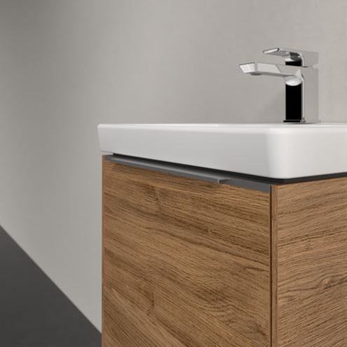 VILLEROY & BOCH VERITY EXCLUSIVE skříňka pod umývátko 42,3x37,8x42,9 cm, 1 dvířka, panty vpravo, Oak Kansas A87800RH Obrázek - fotka