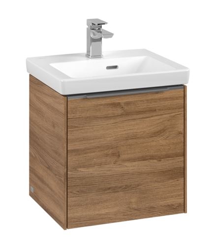 VILLEROY & BOCH VERITY EXCLUSIVE skříňka pod umývátko 42,3x37,8x42,9 cm, 1 dvířka, panty vpravo, Oak Kansas A87800RH Obrázek - fotka