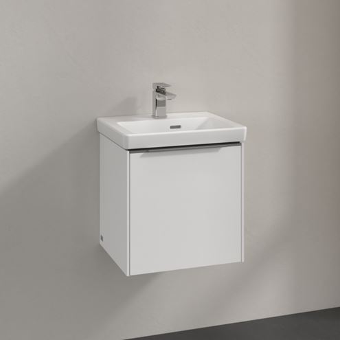VILLEROY & BOCH VERITY EXCLUSIVE skříňka pod umývátko 42,3x37,8x42,9 cm, 1 dvířka, panty vpravo, Brillant White A87800VE Obrázek - fotka