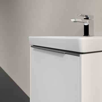 VILLEROY & BOCH VERITY EXCLUSIVE skříňka pod umývátko 42,3x37,8x42,9 cm, 1 dvířka, panty vpravo, Brillant White A87800VE Obrázek - fotka
