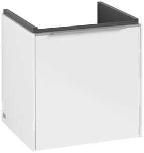 VILLEROY & BOCH VERITY EXCLUSIVE skříňka pod umývátko 42,3x37,8x42,9 cm, 1 dvířka, panty vpravo, Brillant White
