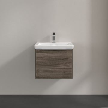 VILLEROY & BOCH VERITY EXCLUSIVE skříňka pod umyvadlo 52,3x44,8x42,9 cm, 1 zásuvka, Oak Stone A69500RK Obrázek - fotka