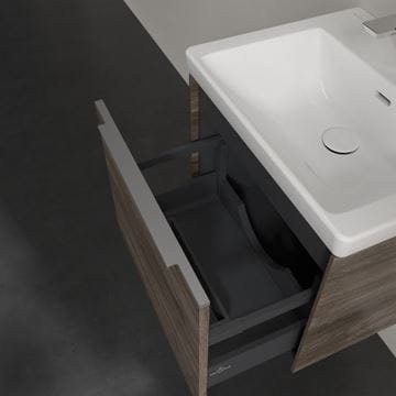 VILLEROY & BOCH VERITY EXCLUSIVE skříňka pod umyvadlo 52,3x44,8x42,9 cm, 1 zásuvka, Oak Stone A69500RK Obrázek - fotka