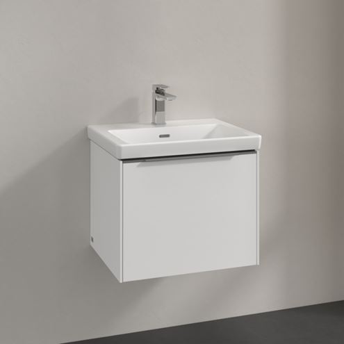 VILLEROY & BOCH VERITY EXCLUSIVE skříňka pod umyvadlo 52,3x44,8x42,9 cm, 1 zásuvka, Brillant White A69500VE Obrázek - fotka