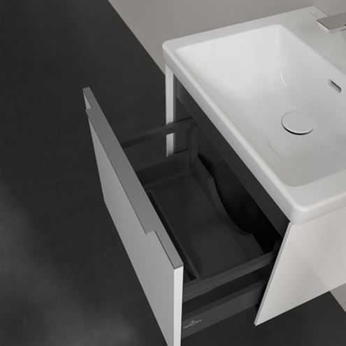 VILLEROY & BOCH VERITY EXCLUSIVE skříňka pod umyvadlo 52,3x44,8x42,9 cm, 1 zásuvka, Brillant White A69500VE Obrázek - fotka