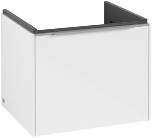 VILLEROY & BOCH VERITY EXCLUSIVE skříňka pod umyvadlo 52,3x44,8x42,9 cm, 1 zásuvka, Brillant White