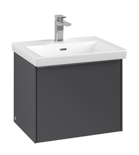 VILLEROY & BOCH VERITY EXCLUSIVE skříňka pod umyvadlo 52,3x44,8x42,9 cm, 1 zásuvka, Graphite A69500VR Obrázek - fotka