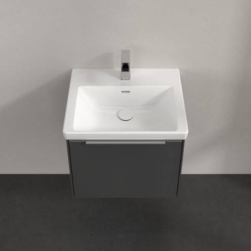 VILLEROY & BOCH VERITY EXCLUSIVE skříňka pod umyvadlo 52,3x44,8x42,9 cm, 1 zásuvka, Graphite A69500VR Obrázek - fotka