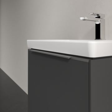 VILLEROY & BOCH VERITY EXCLUSIVE skříňka pod umyvadlo 52,3x44,8x42,9 cm, 1 zásuvka, Graphite A69500VR Obrázek - fotka