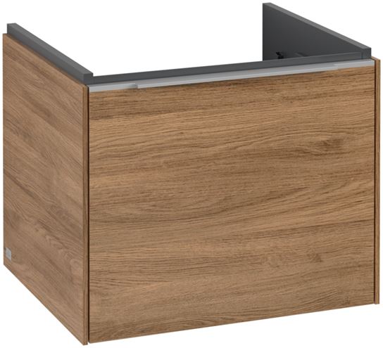 VILLEROY & BOCH VERITY EXCLUSIVE skříňka pod umyvadlo 52,3x44,8x42,9 cm, 1 zásuvka, Oak Kansas A69500RH Obrázek - Hlavní obrázek