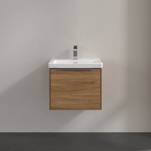 VILLEROY & BOCH VERITY EXCLUSIVE skříňka pod umyvadlo 52,3x44,8x42,9 cm, 1 zásuvka, Oak Kansas A69500RH Obrázek - fotka