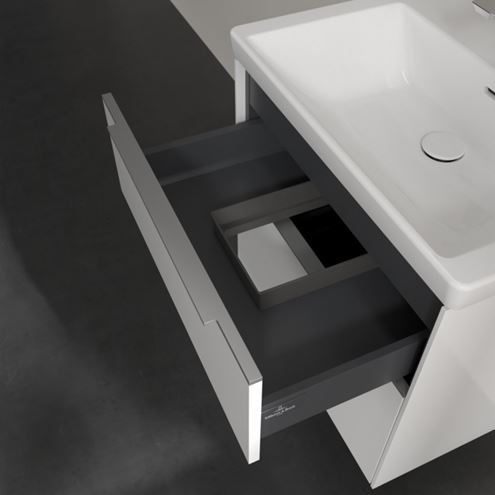 VILLEROY & BOCH VERITY EXCLUSIVE skříňka pod umyvadlo 62,2x47,8x57,6 cm, 2 zásuvky, Brillant White A69300VE Obrázek - fotka