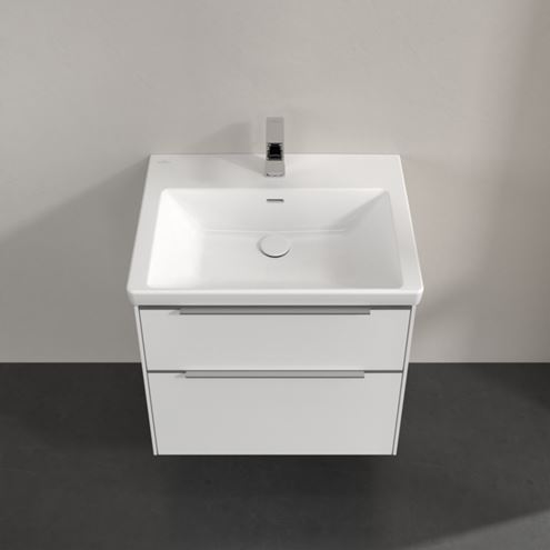 VILLEROY & BOCH VERITY EXCLUSIVE skříňka pod umyvadlo 62,2x47,8x57,6 cm, 2 zásuvky, Brillant White A69300VE Obrázek - fotka