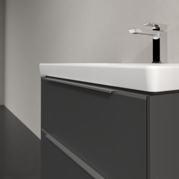 VILLEROY & BOCH VERITY EXCLUSIVE skříňka pod umyvadlo 62,2x47,8x57,6 cm, 2 zásuvky, Graphite A69300VR Obrázek - fotka