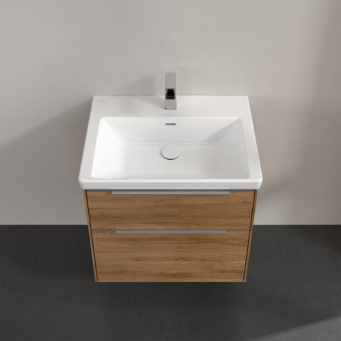 VILLEROY & BOCH VERITY EXCLUSIVE skříňka pod umyvadlo 62,2x47,8x57,6 cm, 2 zásuvky, Oak Kansas A69300RH Obrázek - fotka