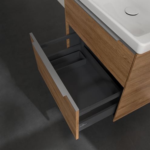 VILLEROY & BOCH VERITY EXCLUSIVE skříňka pod umyvadlo 62,2x47,8x57,6 cm, 2 zásuvky, Oak Kansas A69300RH Obrázek - fotka