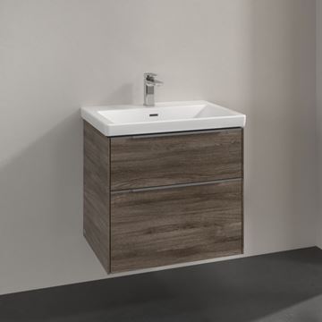 VILLEROY & BOCH VERITY EXCLUSIVE skříňka pod umyvadlo 62,2x47,8x57,6 cm, 2 zásuvky, Oak Stone A69300RK Obrázek - fotka