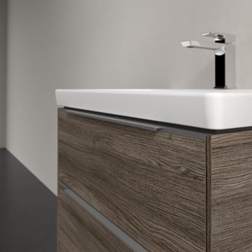 VILLEROY & BOCH VERITY EXCLUSIVE skříňka pod umyvadlo 62,2x47,8x57,6 cm, 2 zásuvky, Oak Stone A69300RK Obrázek - fotka