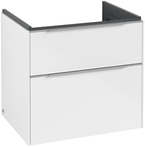VILLEROY & BOCH VERITY EXCLUSIVE skříňka pod umyvadlo 57,2x47,8x57,6 cm, 2 zásuvky, Brillant White