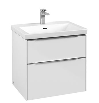 VILLEROY & BOCH VERITY EXCLUSIVE skříňka pod umyvadlo 57,2x47,8x57,6 cm, 2 zásuvky, Brillant White A69400VE Obrázek - fotka