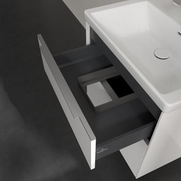 VILLEROY & BOCH VERITY EXCLUSIVE skříňka pod umyvadlo 57,2x47,8x57,6 cm, 2 zásuvky, Brillant White A69400VE Obrázek - fotka