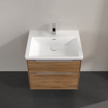 VILLEROY & BOCH VERITY EXCLUSIVE skříňka pod umyvadlo 57,2x47,8x57,6 cm, 2 zásuvky, Oak Kansas A69400RH Obrázek - fotka