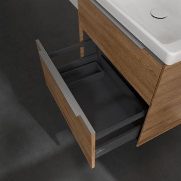 VILLEROY & BOCH VERITY EXCLUSIVE skříňka pod umyvadlo 57,2x47,8x57,6 cm, 2 zásuvky, Oak Kansas A69400RH Obrázek - fotka