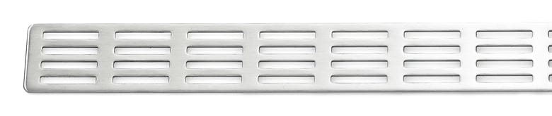 UNIDRAIN CLASSICLINE 1600 perforovaný rošt STRIPE 1160 mm, kartáčovaná nerez ocel 1605.1200 Obrázek - Hlavní obrázek