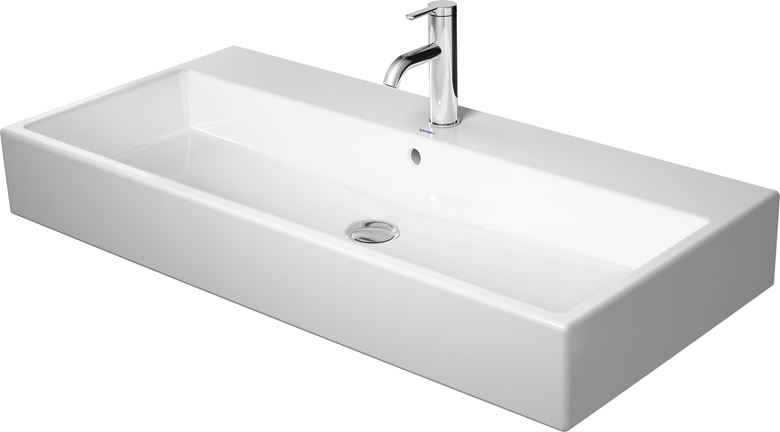 DURAVIT VERO AIR umyvadlo 100 cm, s otvorem pro baterii a přepadem 2350100000 Obrázek - fotka