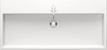 DURAVIT VERO AIR umyvadlo 120 cm, s otvorem pro baterii a přepadem 2350120000 Obrázek - fotka