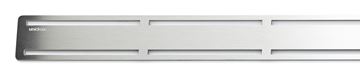 UNIDRAIN CLASSICLINE 1600 perforovaný rošt ANNIVERSARIO 860 mm, kartáčovaná nerez ocel