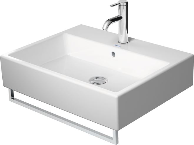 DURAVIT VERO AIR umyvadlo 60 cm, s otvorem pro baterii a přepadem 2350600000 Obrázek - fotka