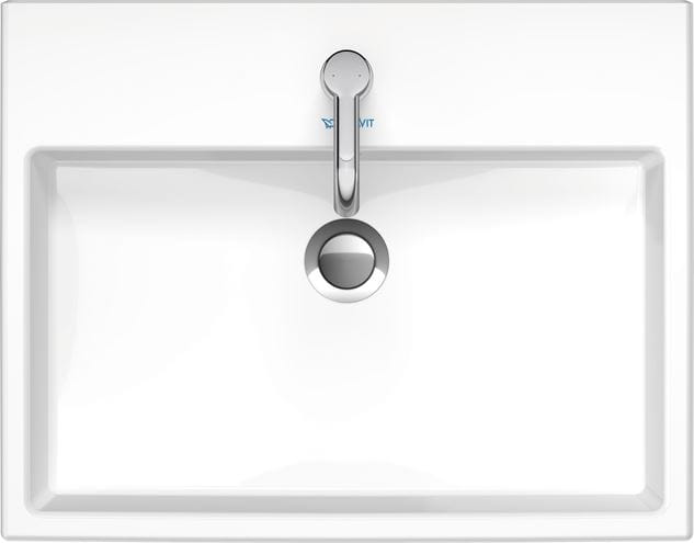 DURAVIT VERO AIR umyvadlo 60 cm, s otvorem pro baterii a přepadem 2350600000 Obrázek - fotka