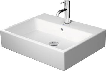 DURAVIT VERO AIR umyvadlo 60 cm, s otvorem pro baterii a přepadem 2350600000 Obrázek - fotka