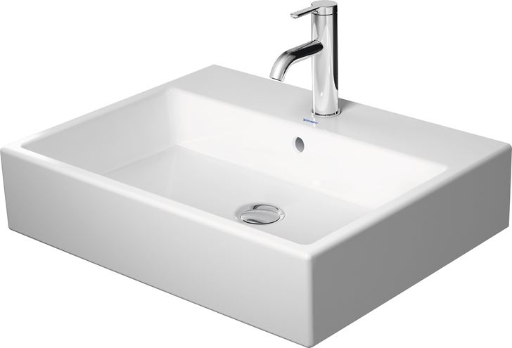 DURAVIT VERO AIR umyvadlo 60 cm, s otvorem pro baterii a přepadem 2350600000 Obrázek - fotka