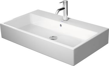 DURAVIT VERO AIR umyvadlo 80 cm, s otvorem pro baterii a přepadem 2350800000 Obrázek - fotka