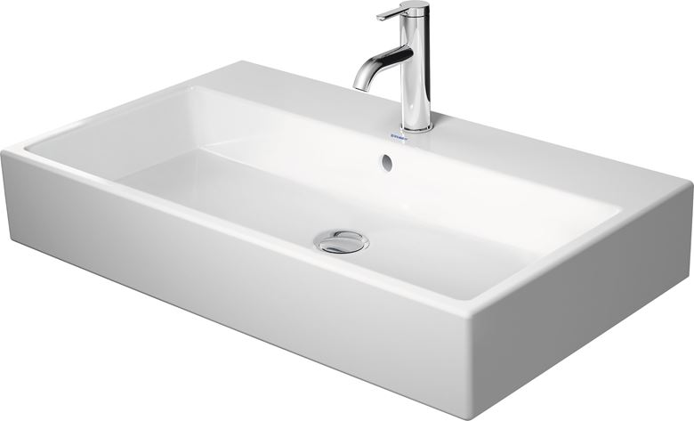 DURAVIT VERO AIR umyvadlo 80 cm, s otvorem pro baterii a přepadem 2350800000 Obrázek - fotka