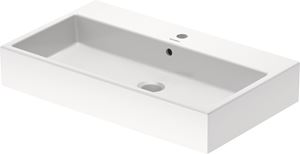 DURAVIT VERO AIR umyvadlo 80 cm, s otvorem pro baterii a přepadem