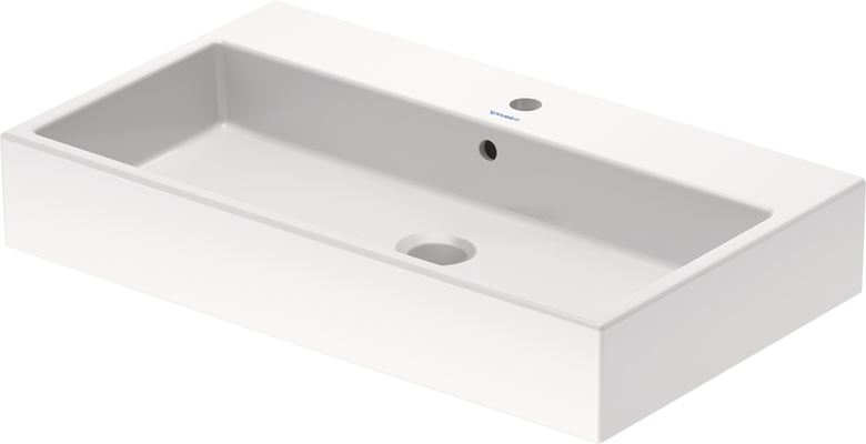 DURAVIT VERO AIR umyvadlo 80 cm, s otvorem pro baterii a přepadem 2350800000 Obrázek - Hlavní obrázek
