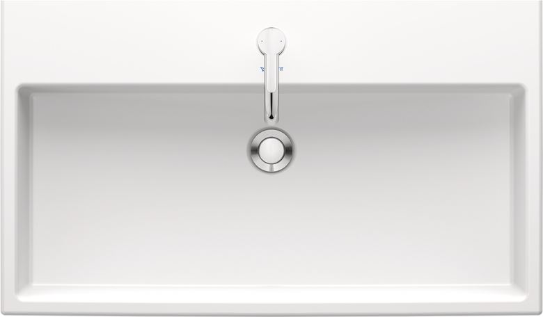 DURAVIT VERO AIR umyvadlo 80 cm, s otvorem pro baterii a přepadem 2350800000 Obrázek - fotka