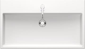 DURAVIT VERO AIR umyvadlo 80 cm, s otvorem pro baterii a přepadem 2350800000 Obrázek - fotka
