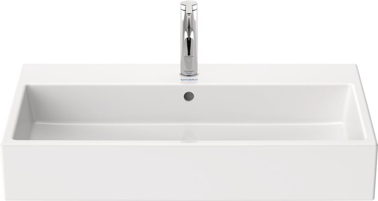 DURAVIT VERO AIR umyvadlo 80 cm, s otvorem pro baterii a přepadem 2350800000 Obrázek - fotka