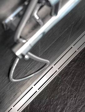 UNIDRAIN CLASSICLINE 1600 perforovaný rošt ANNIVERSARIO 760 mm, kartáčovaná nerez ocel 1606.0800 Obrázek - fotka