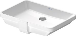 DURAVIT 2ND FLOOR umyvadlo 55 cm, s přepadem