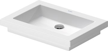 DURAVIT 2ND FLOOR umyvadlo 58 cm, bez přepadu